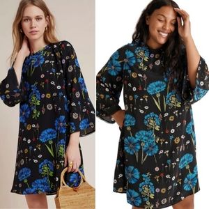 RARE NWT Anthro Maeve Lucinda Silk Floral Tunic XL